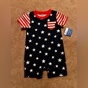Patriotic bodysuit NWT